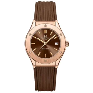 Đồng hồ nữ chính hãng Carnival 8168 8168L máy pin mặt kính sapphire nguyên khối size 34mm