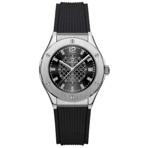 Đồng hồ nữ chính hãng Carnival 8173 8173L vỏ trắng máy pin mặt kính sapphire nguyên khối size 34mm